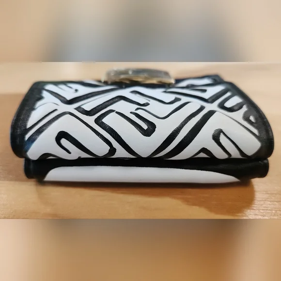 NWOT Fendi X Joshua Vides Micro Trifold Wallet - Picture 10 of 16